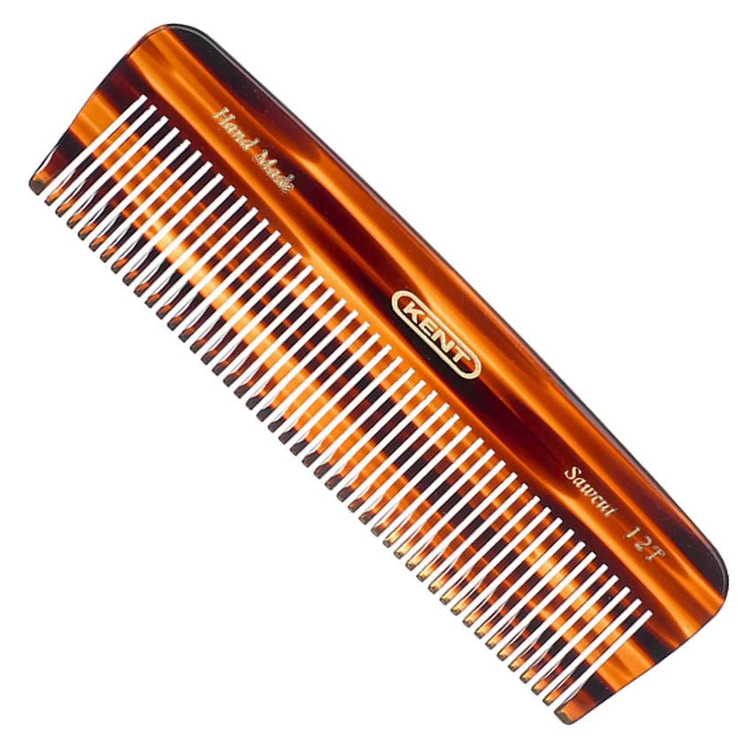 Handmade 139mm Pocket Comb Thick Hair by Kent