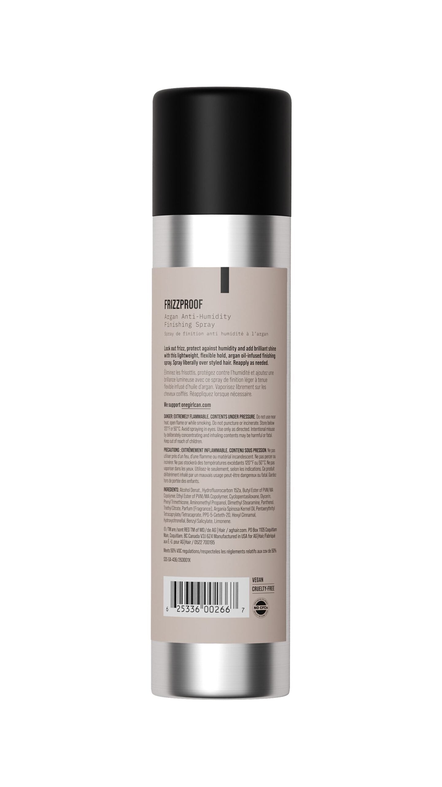 FRIZZPROOF ARGAN ANTI-HUMIDITY FINISHING SPRAY by AG