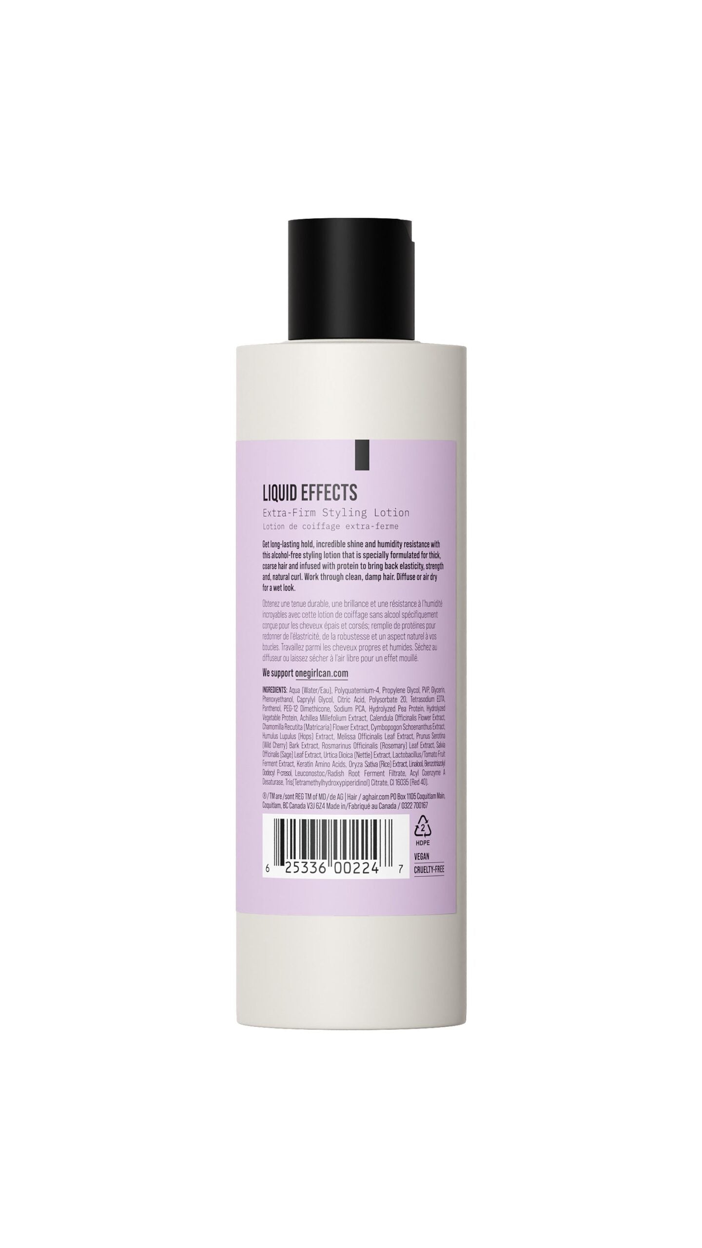 LIQUID EFFECTS EXTRA-FIRM STYLING LOTION by AG