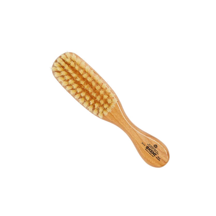 Finest Soft Pure White Bristle Cherrywood Baby Brush by Kent