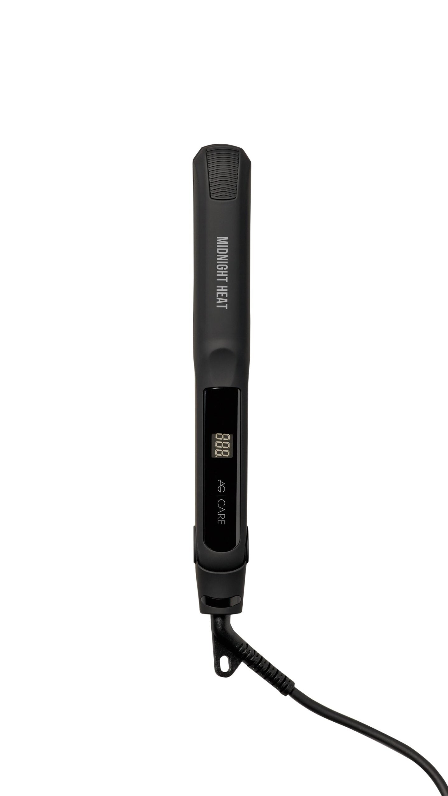 MIDNIGHT HEAT MATTE BLACK TOURMALINE IONIC PROFESSIONAL FLAT IRON by AG