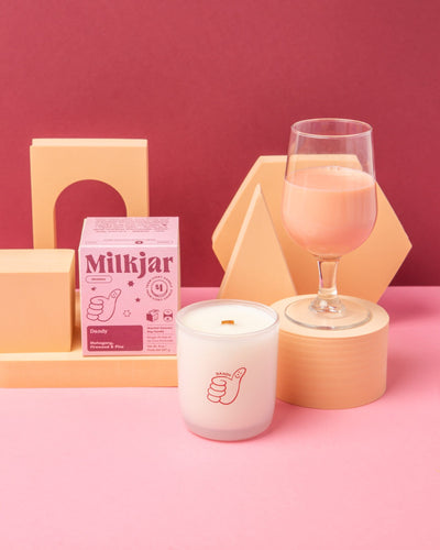 DANDY 10oz CANDLE  by MILK JAR CANDLE CO.