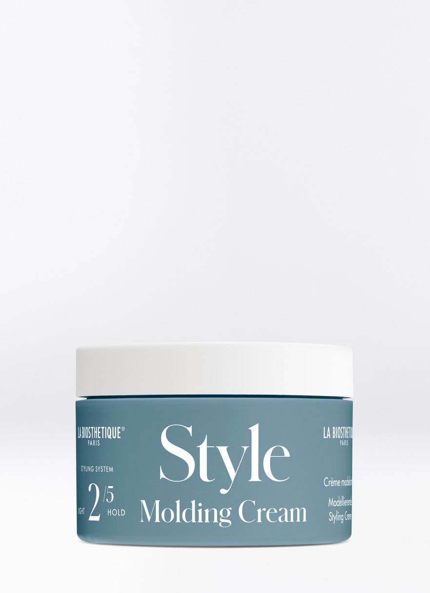 Molding Cream with Flexible Hold for Creative Hair Styles. Product is made by La Biosthetique