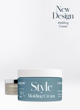 Molding Cream offers flexible hold and texture, allowing you to shape and define creative hairstyles with a natural finish.
