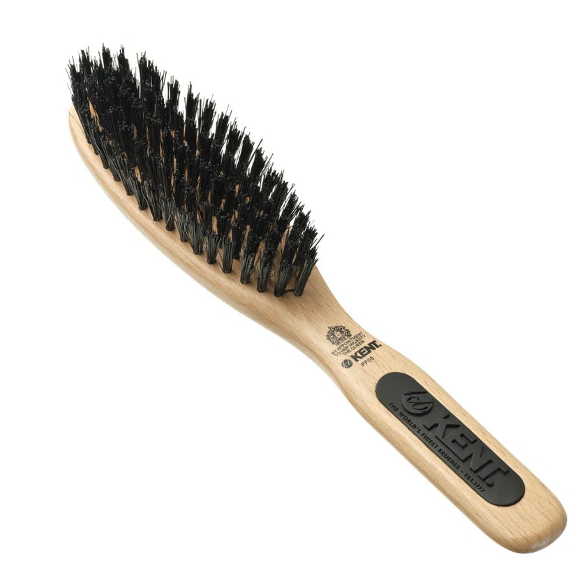 Perfect For Smoothing Narrow Oval Bristle Nylon Mix Brush by Kent