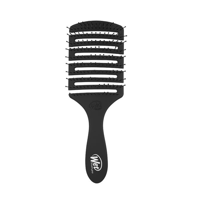 Black Wet Brush Flex Dry Paddle vented detangling brush