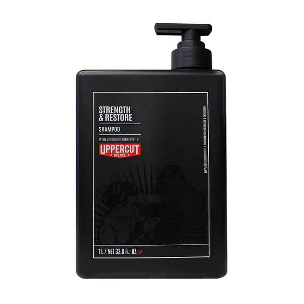 Strength and Restore Shampoo by Uppercut Deluxe - Curious Salon