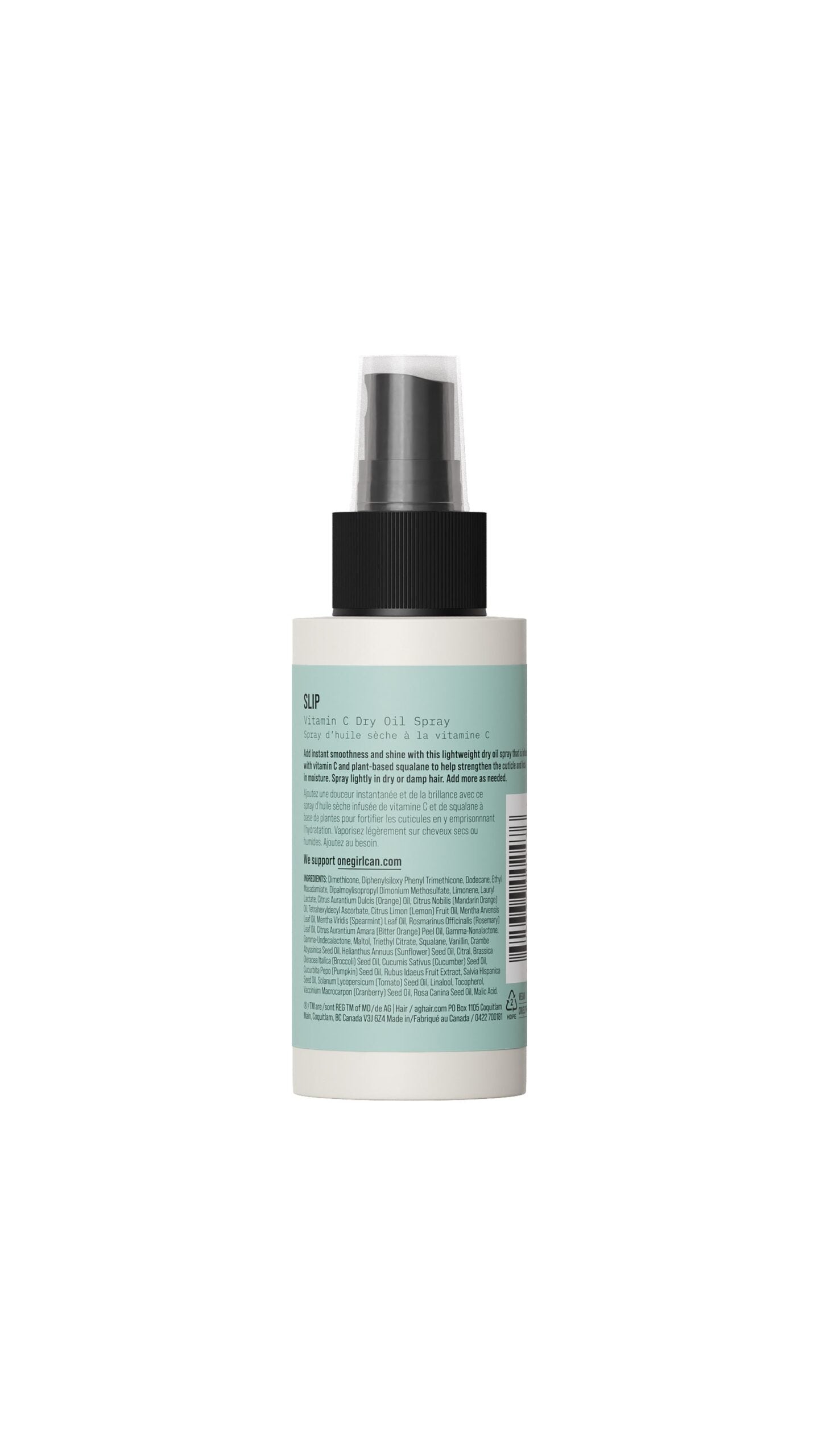VEGAN SLIP VITAMIN C DRY OIL SPRAY by AG