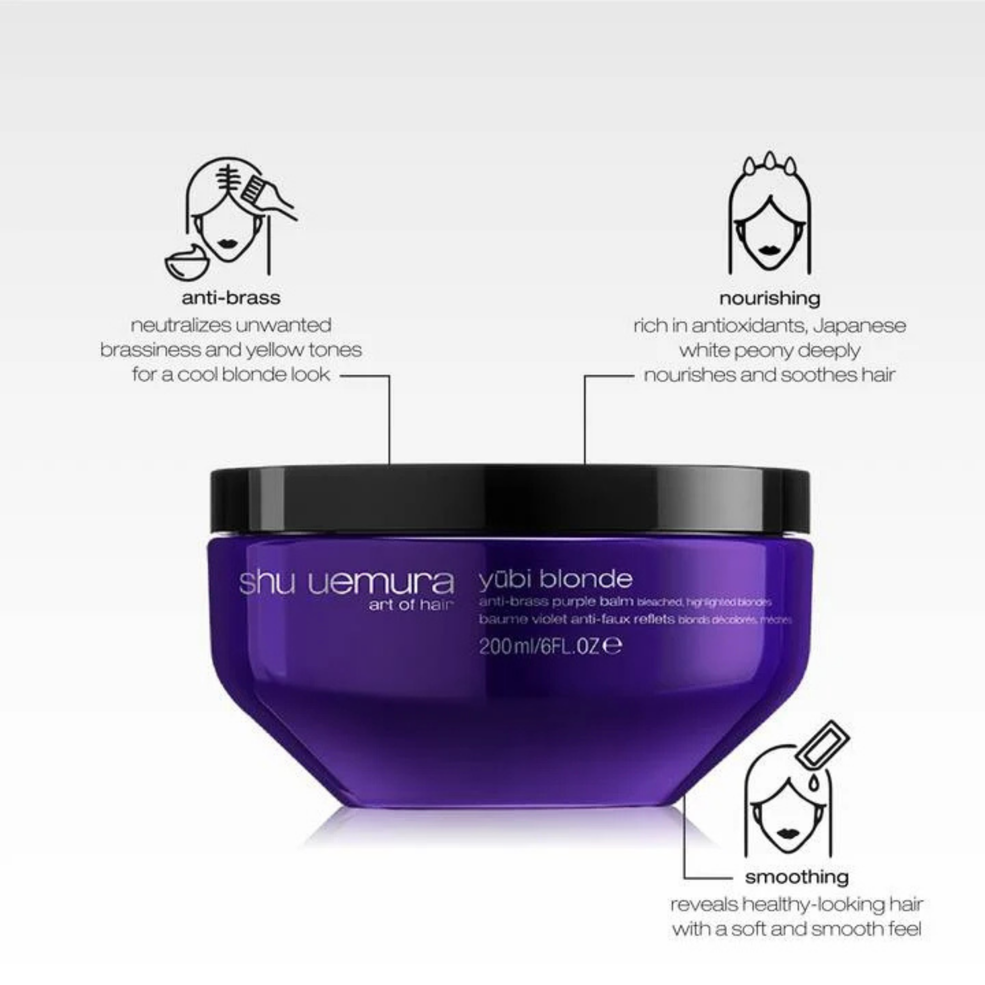 Yūbi Blonde Full Replenishing Conditioner  by Shu Uemura Art of Hair