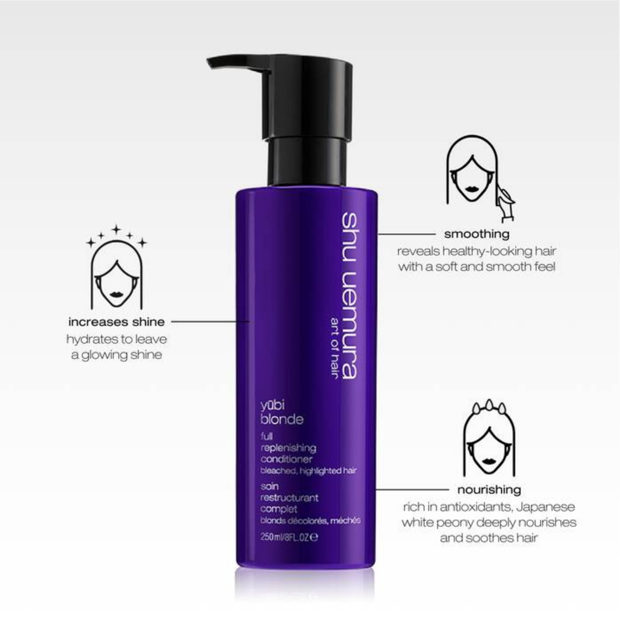 Yūbi blonde full replenishing conditioner by Shu Uemura