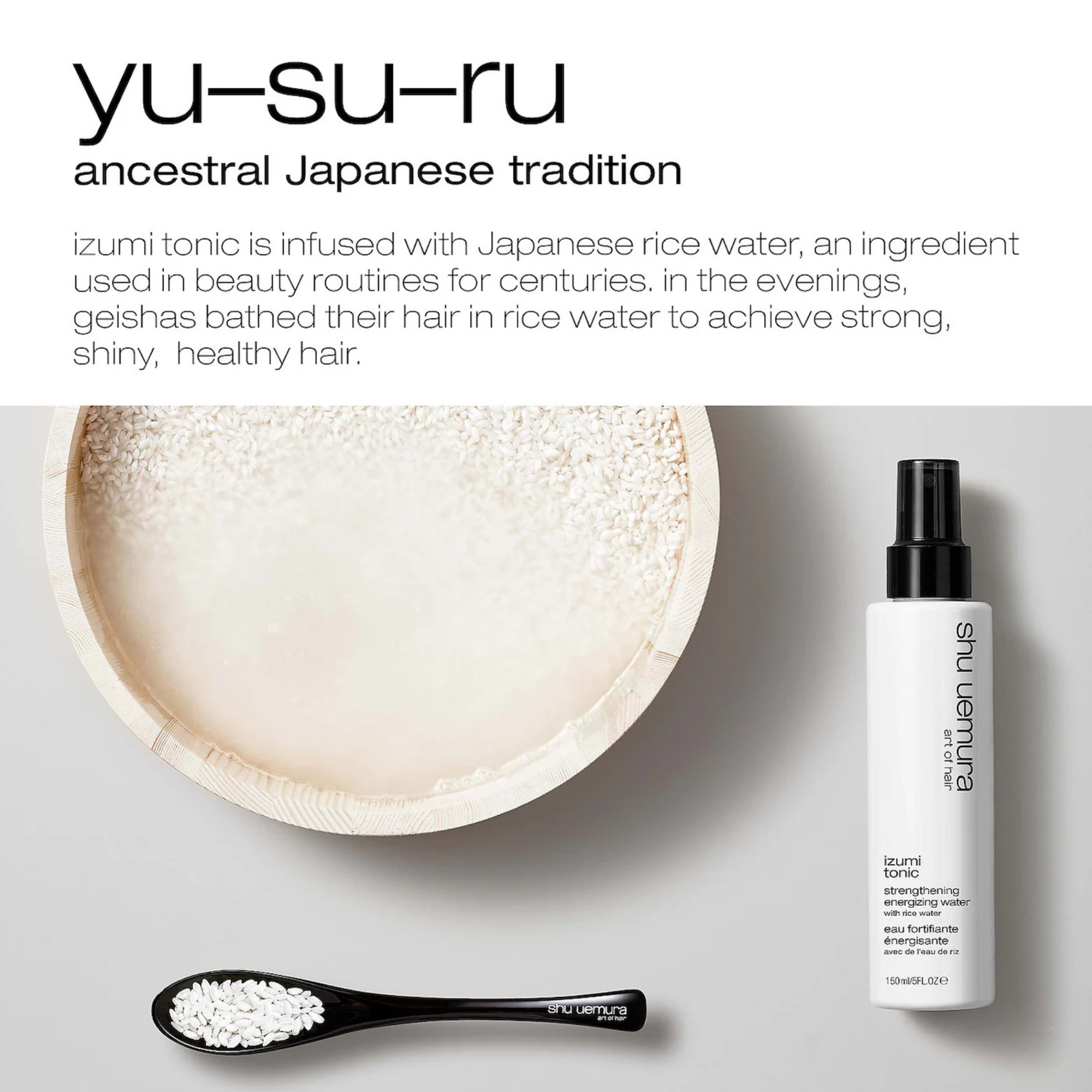 Izumi Tonic by Shu Uemura Art of Hair