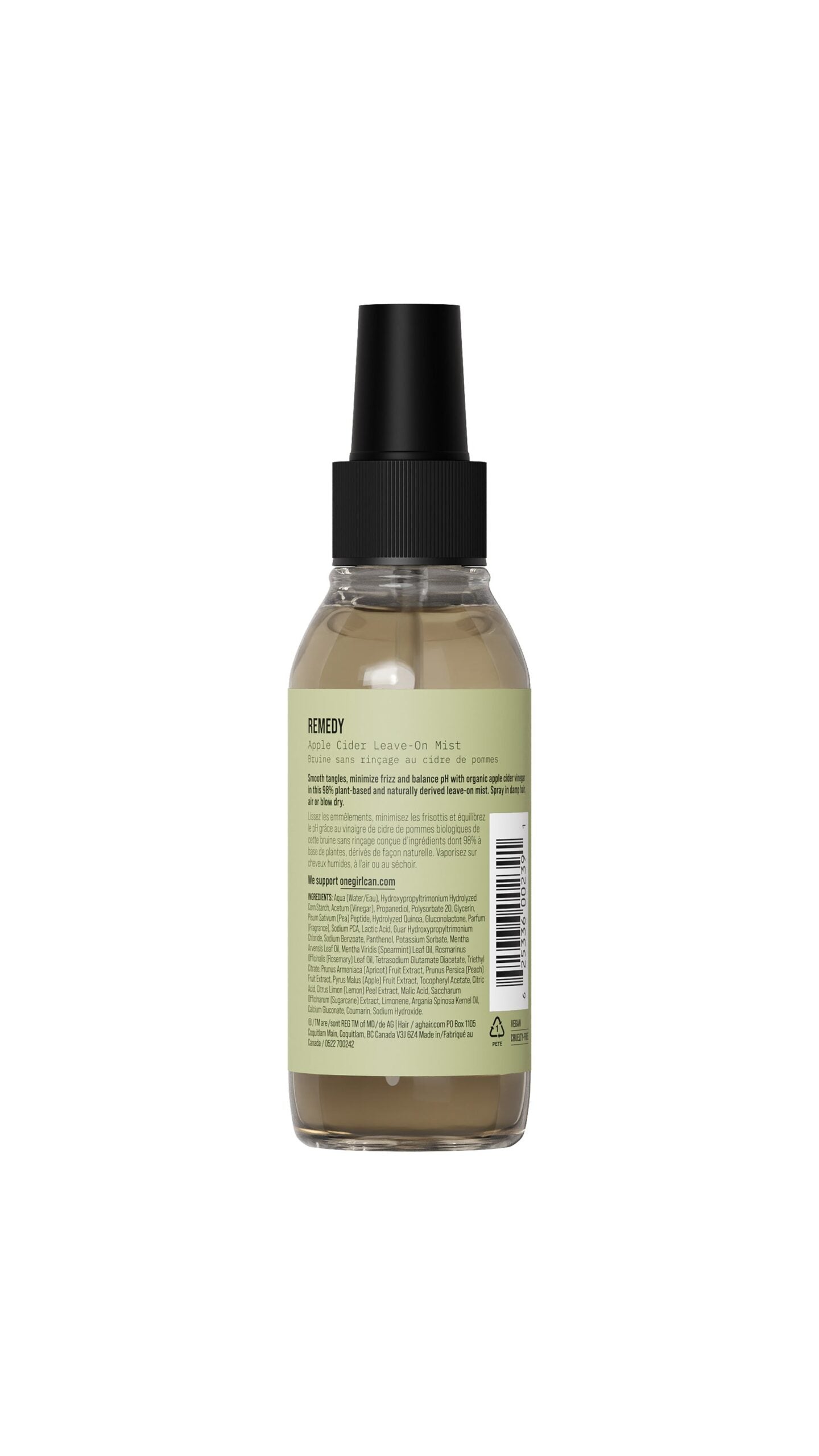 REMEDY APPLE CIDER VINEGAR LEAVE ON MIST by AG
