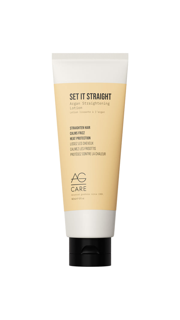 SET IT STRAIGHT ARGAN STRAIGHTENING LOTION by AG-Curious Salon