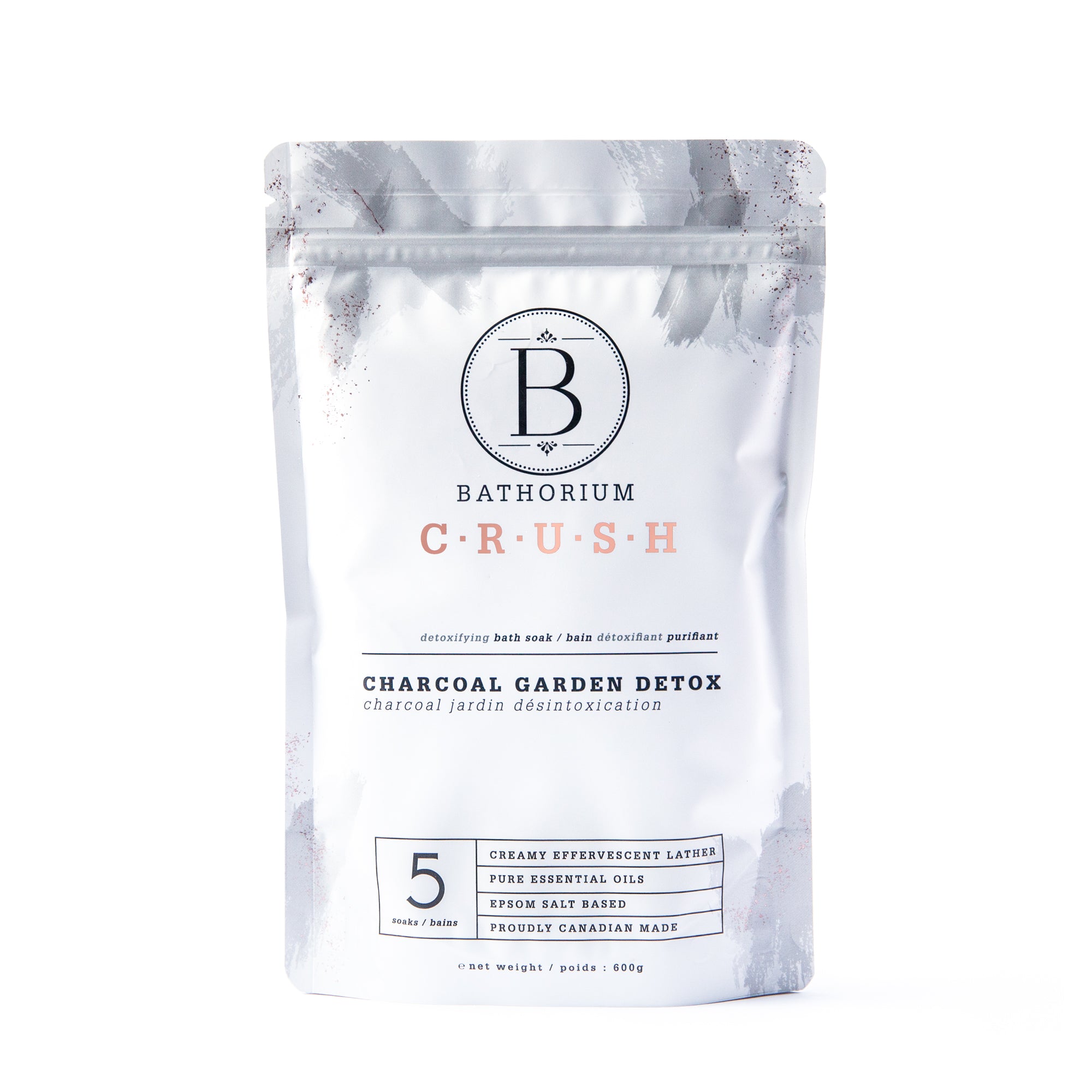 Charcoal Garden Detox Bath Crush  by Bathorium