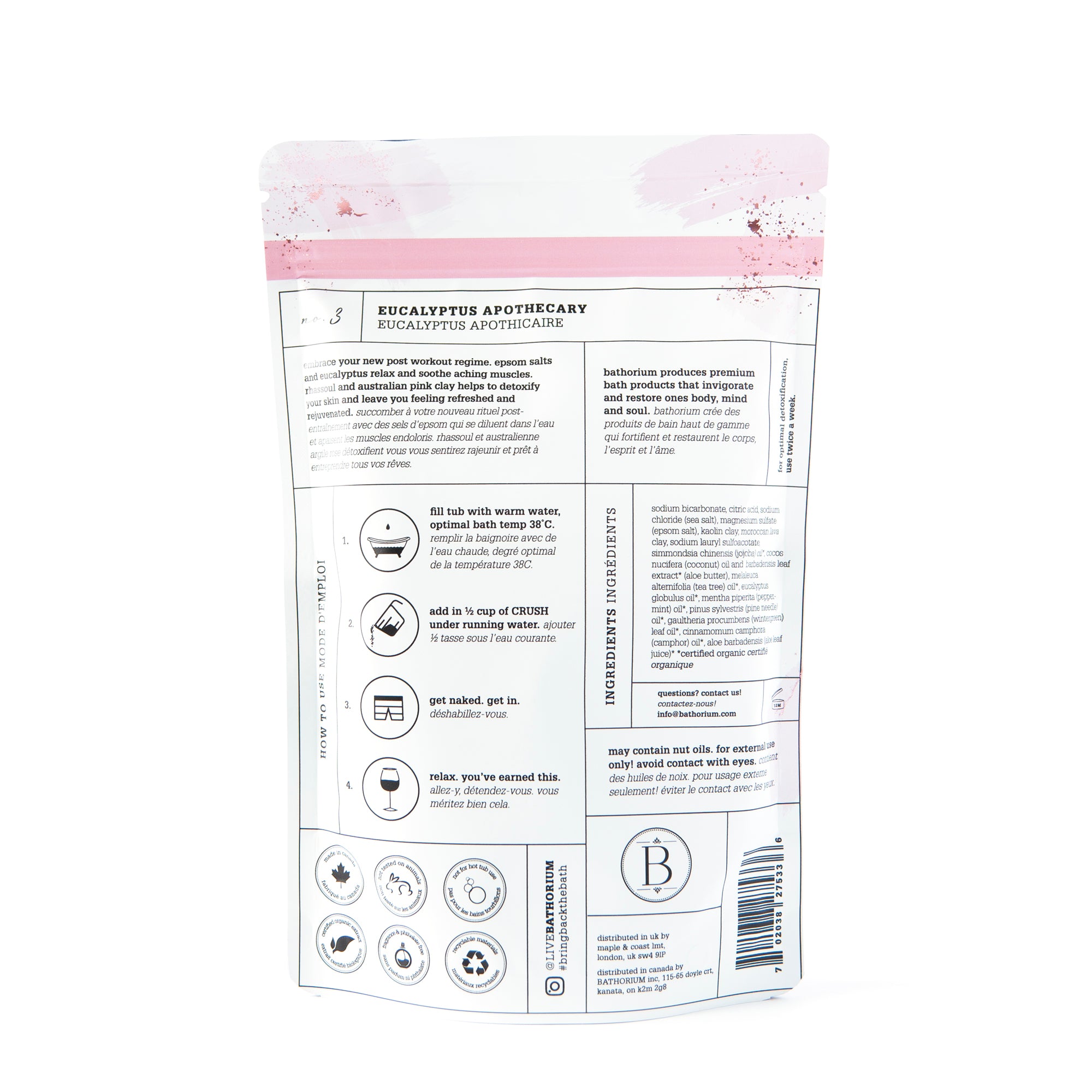 Eucalyptus Apothecary Bath Crush by Bathorium