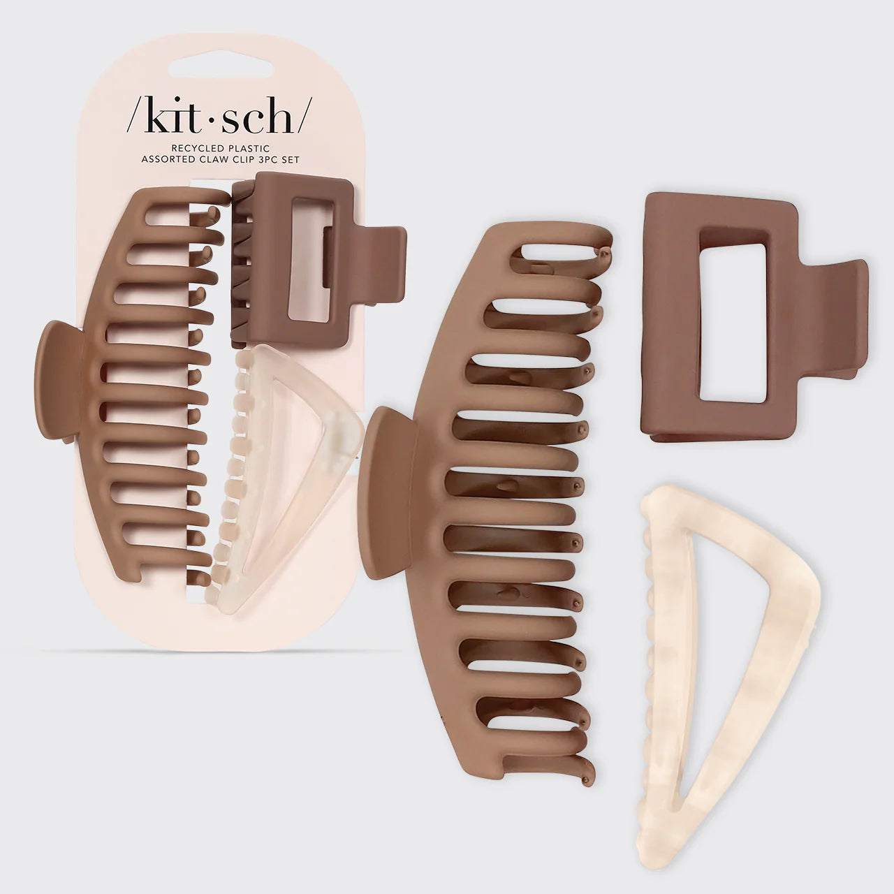 Neutral Assorted Claw Clip