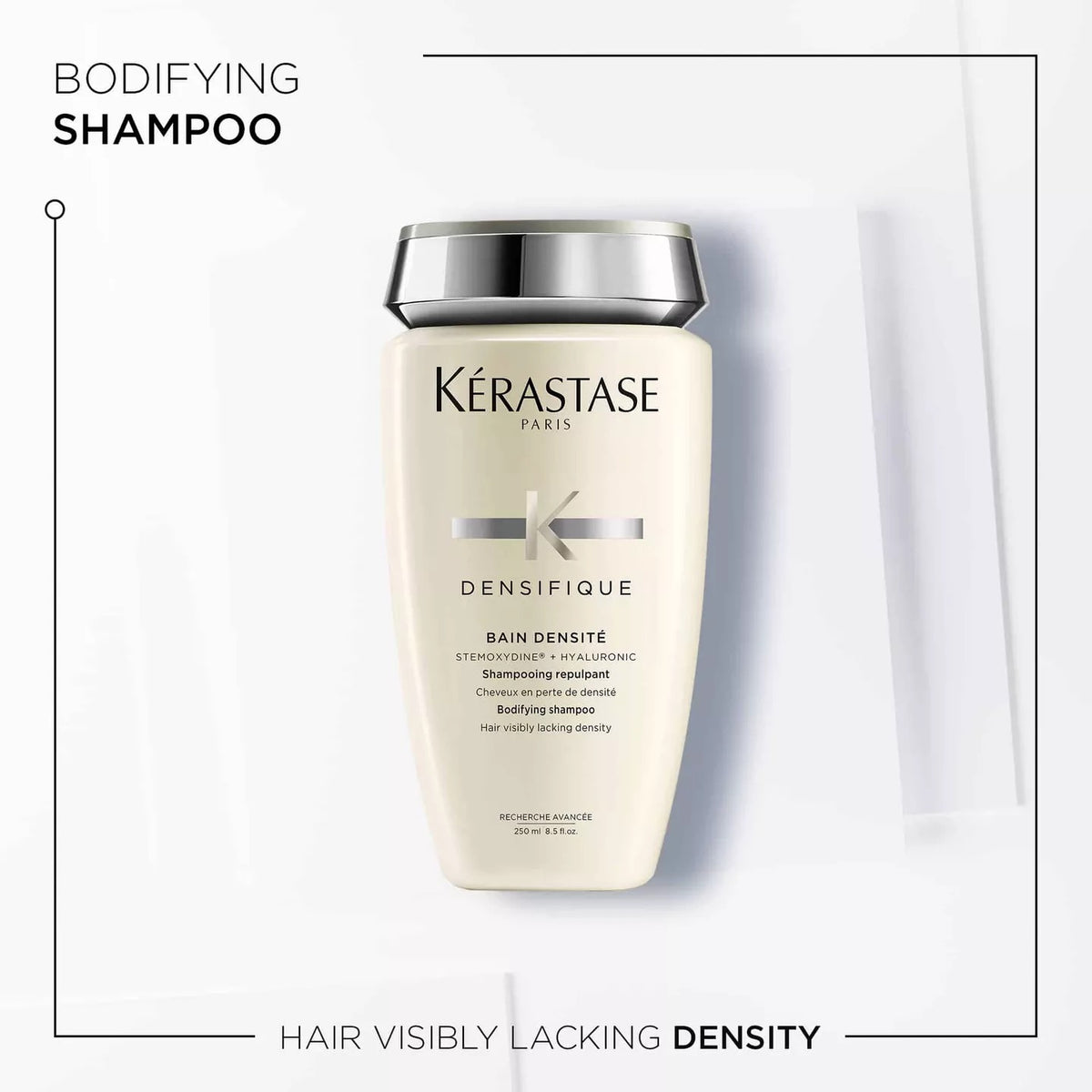 Kérastase Densifique shampoo bottle on a white background
