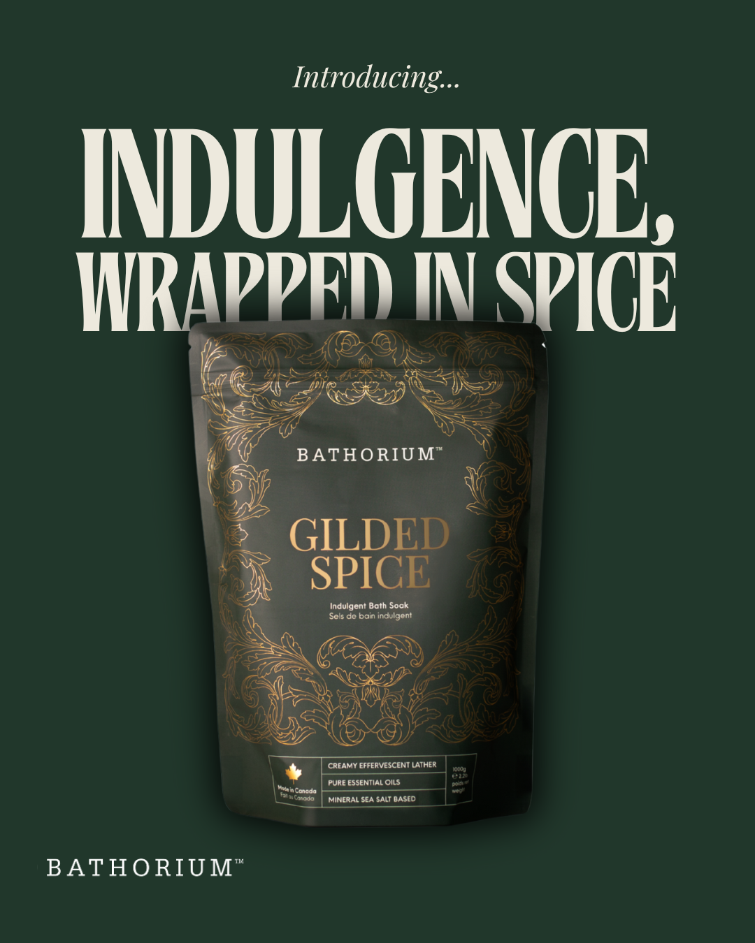 Gilded Spice Bath Soak by Bathorium
