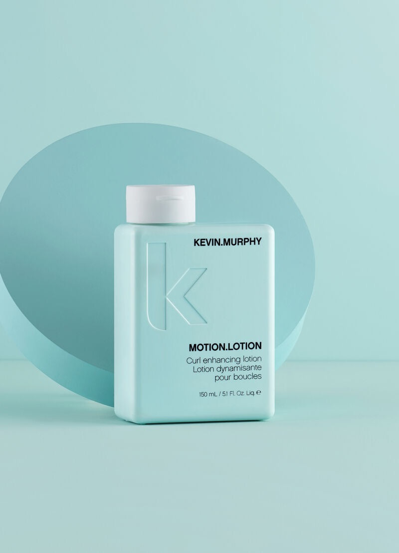 Kevin Murphy Motion Lotion bottle on a light blue background Canada