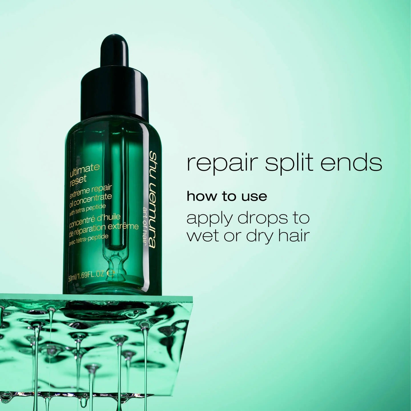 Ultimate Reset Repair Oil for Very Damaged Hair by Shu Uemura Art of Hair