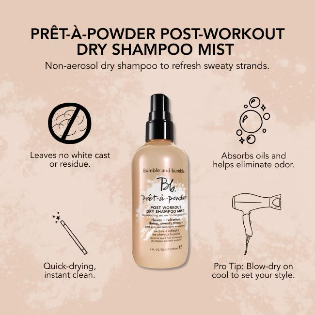 Pret-a-powder Post Workout Dry Shampoo Mist by Bumble and Bumble