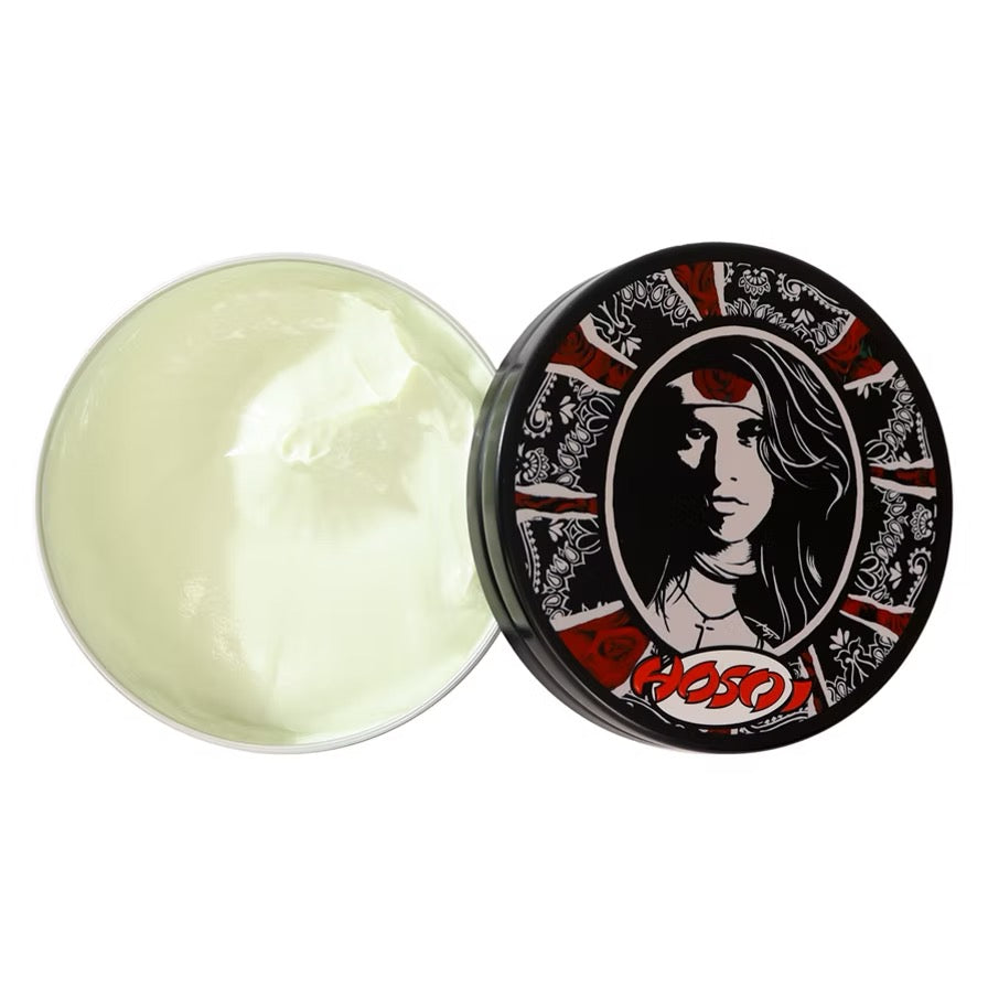open container of BROSH x Hosoi x Challenger Pomade Flexible Fiber Hold Canada 