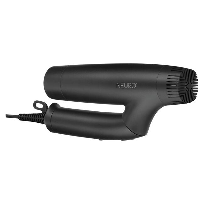 Folded Paul Mitchell Neuro Dry Plus Folding Professional Dual Voltage Hair Dryer for fast frizz controlled blowouts in Canada