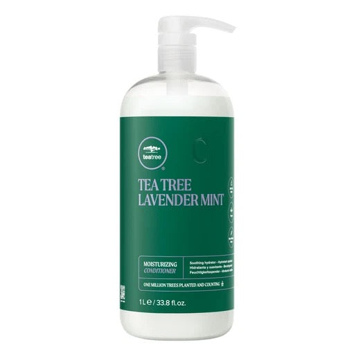 Tea Tree Lavender Mint conditioner bottle with pump 1 litre Canada 