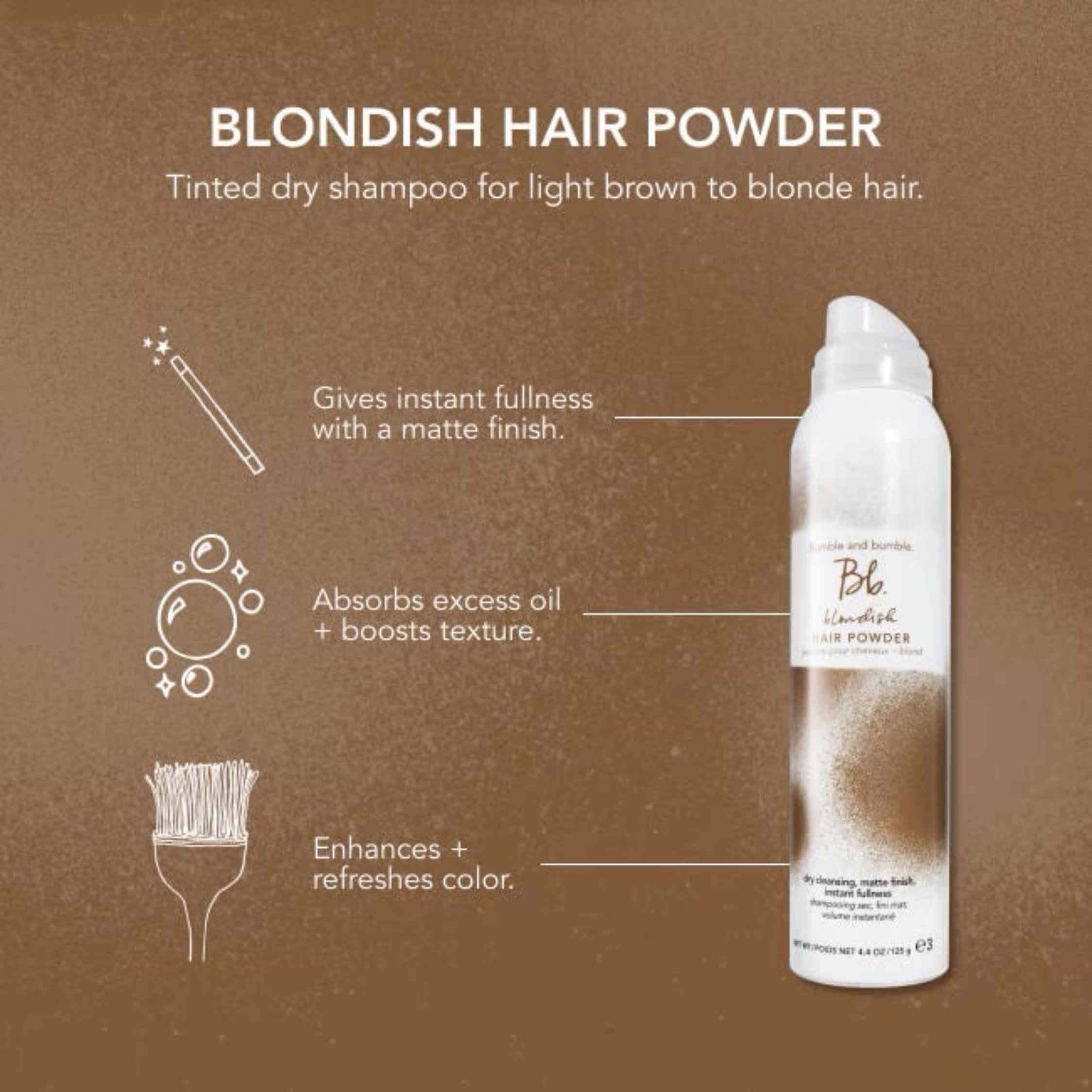 Blondish Hair Powder (Tinted Dry Shampoo) by Bumble and Bumble