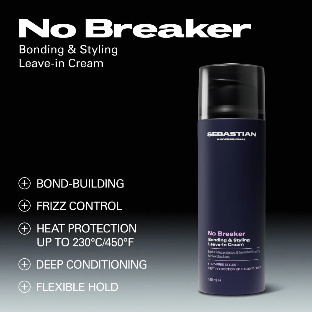 Sebastian No.Breaker Bonding and Styling Leave-In Crème for damaged frizzy heat-styled hair in Canada