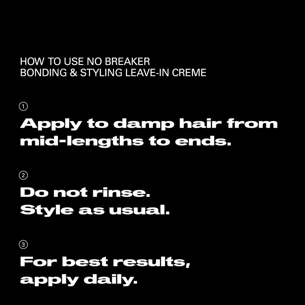 Sebastian No.Breaker Bonding and Styling Leave-In Crème for damaged frizzy heat-styled hair in Canada at Curious Salons 