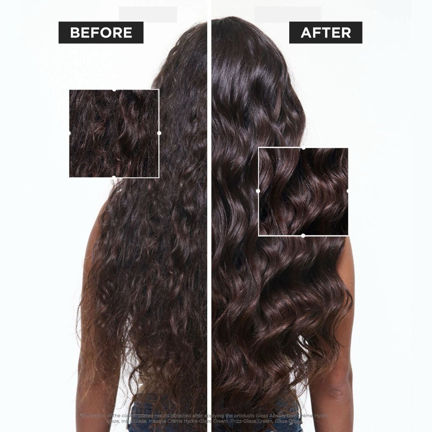 Kérastase Masque Crème Hydra-Glaze Anti-Frizz Hair Mask for Thick Frizzy Hair