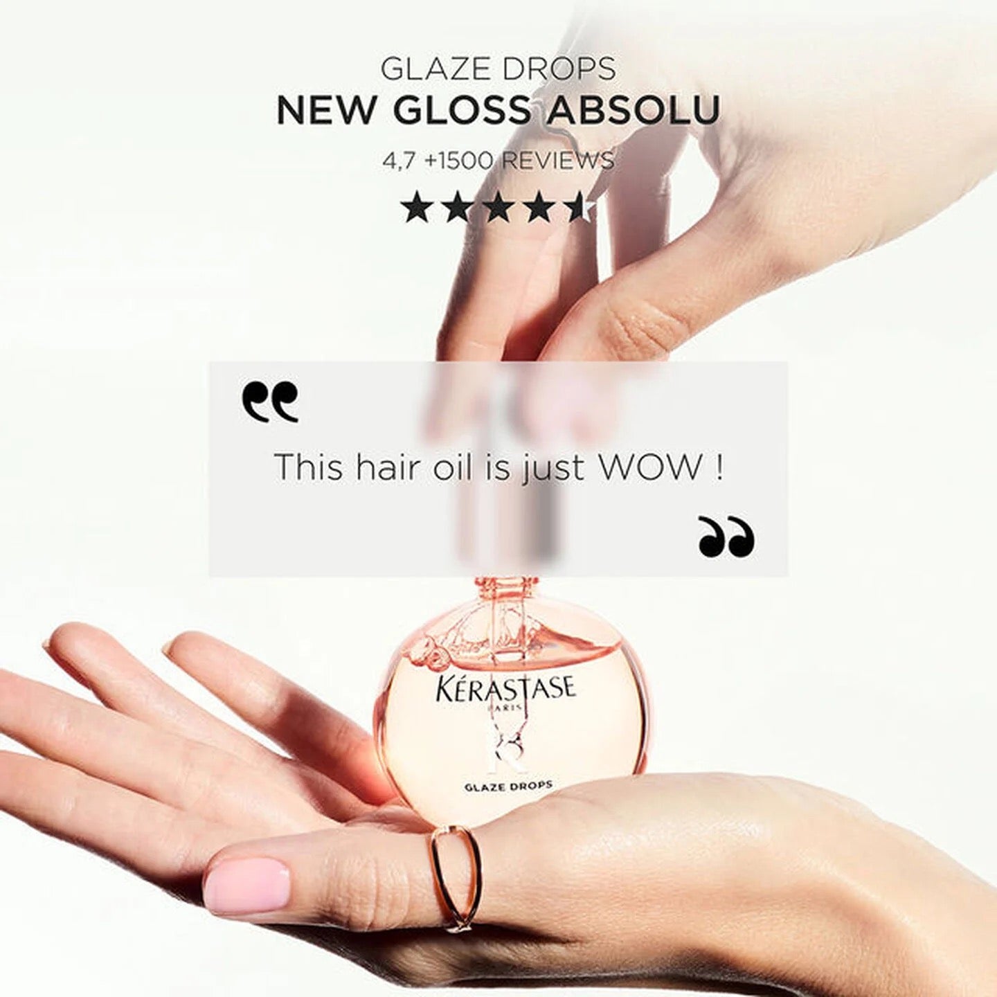 Kérastase Gloss Absolu Glaze Drops – High-Shine Hair Oil