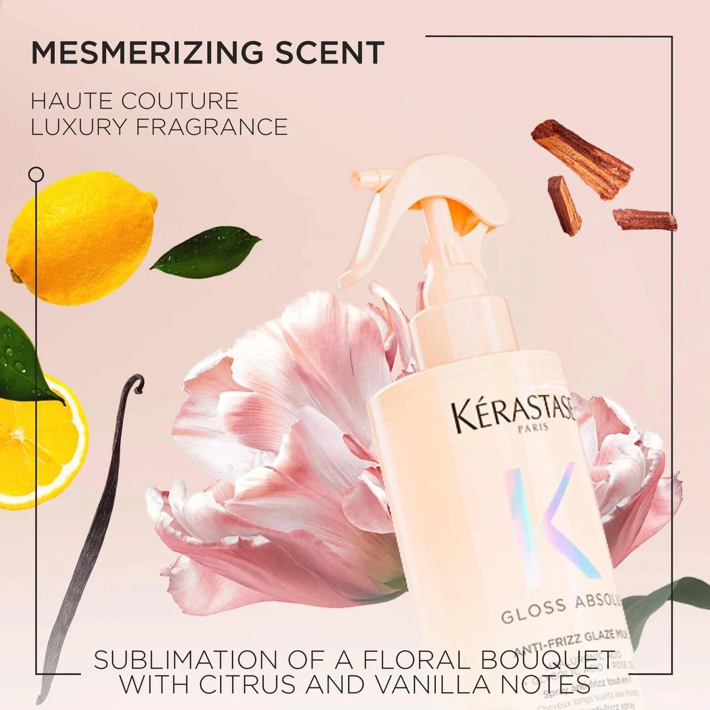 Kérastase Gloss Absolu Anti-Frizz Glaze Milk – All-in-1 Smoothing Spray