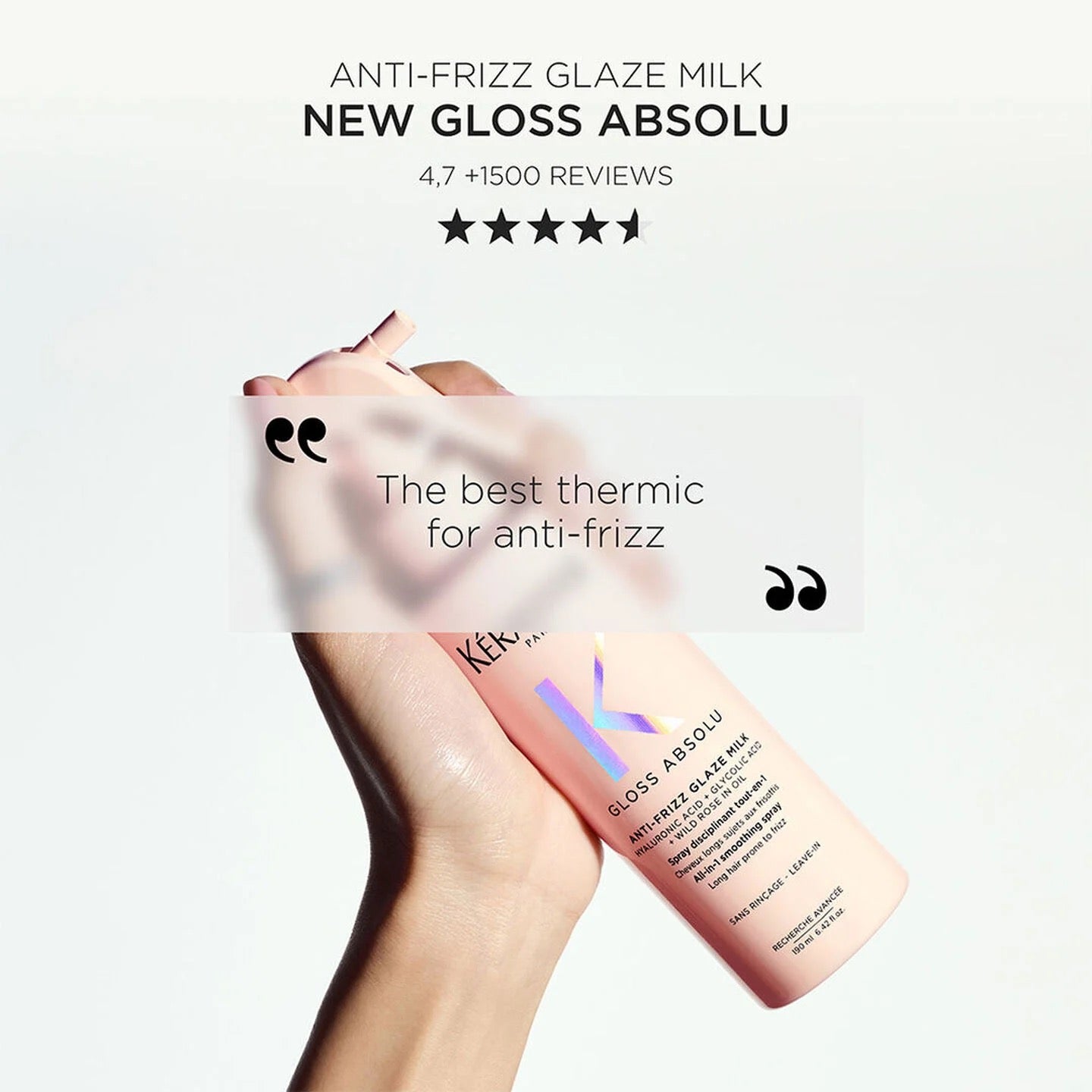 Kérastase Gloss Absolu Anti-Frizz Glaze Milk – All-in-1 Smoothing Spray