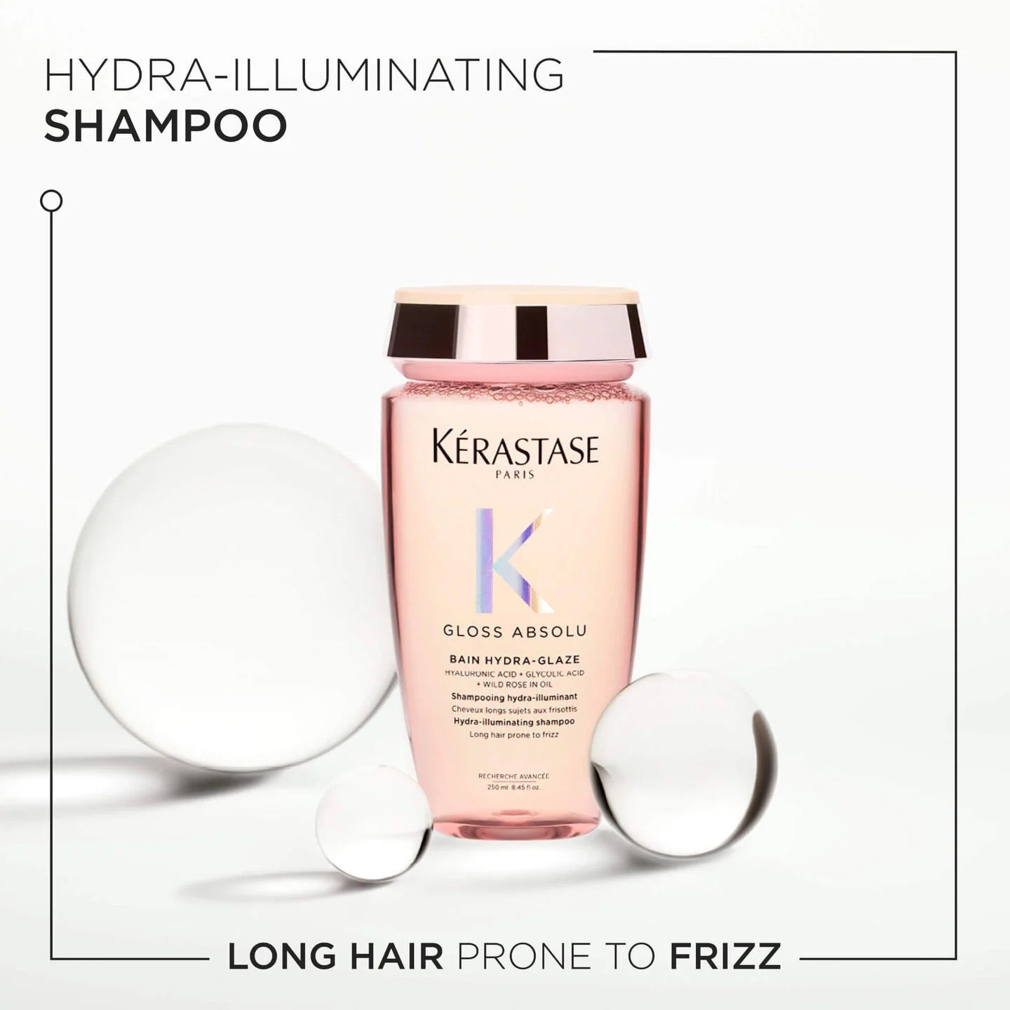 Kérastase Gloss Absolu Bain Hydra-Glaze – High-Shine Hydrating Shampoo