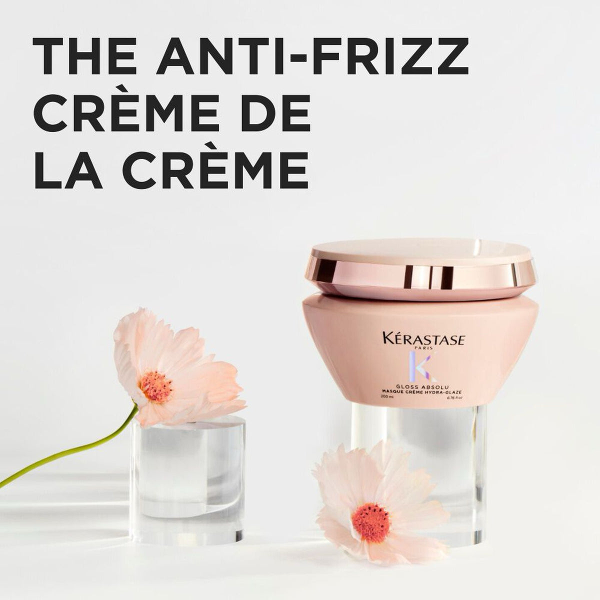Kérastase Masque Crème Hydra-Glaze Anti-Frizz Hair Mask for Thick Frizzy Hair