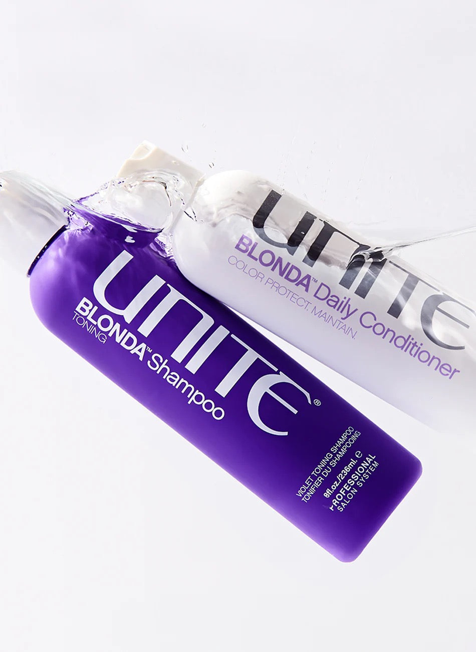 Unite Blonda Shampoo and Conditioner bottles  Canada