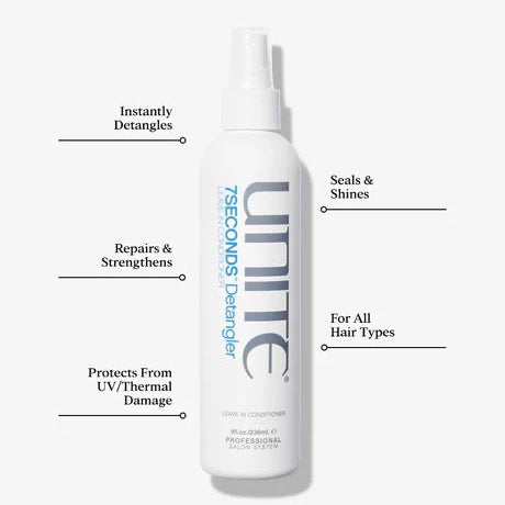 UNITE 7Seconds Leave-In Detangler for soft, smooth, tangle-free hair Curious Salons Canada