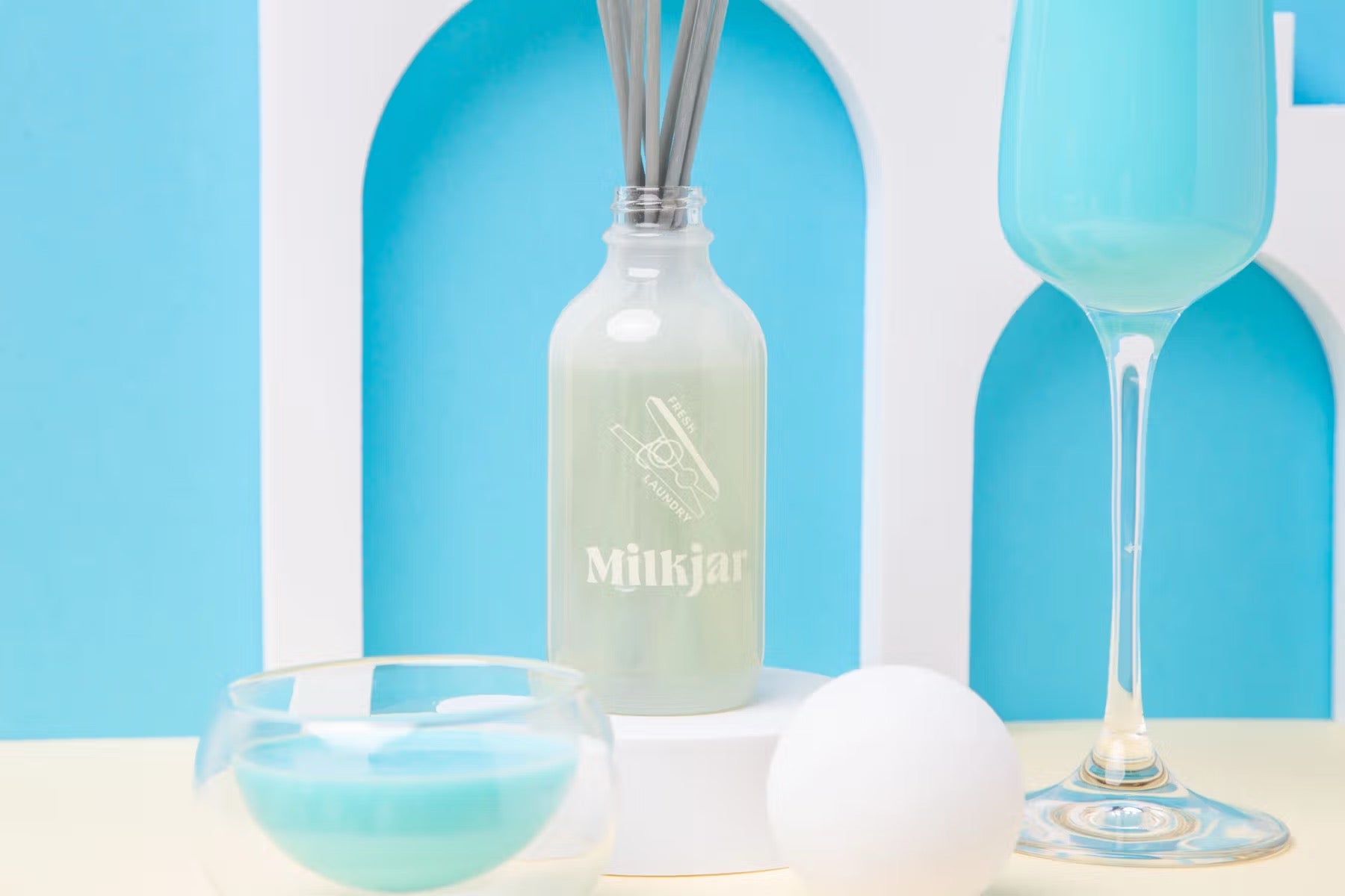 Fresh Laundry 4 oz Diffuser by Milk Jar Candle Co.