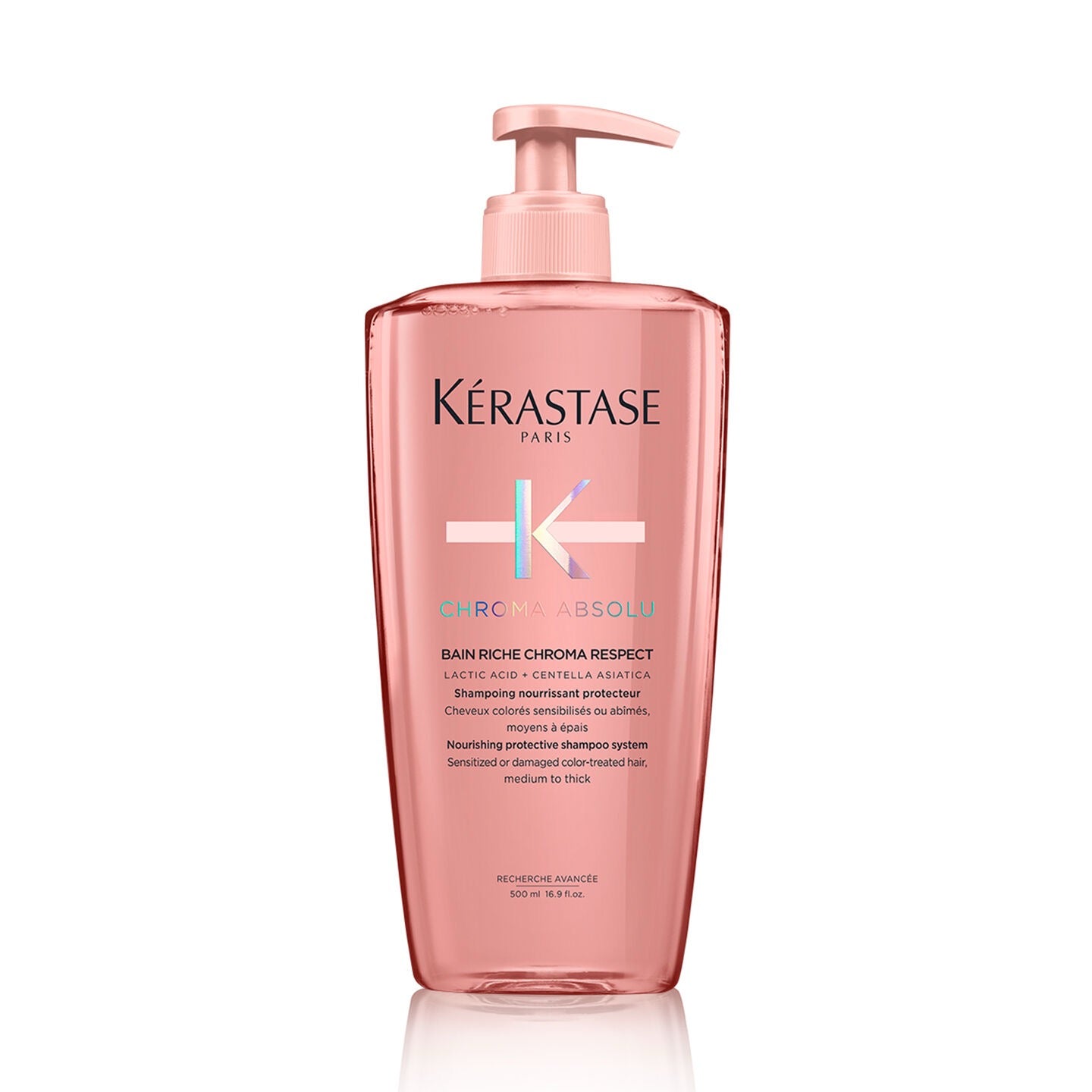 Kérastase Chroma Absolu Bain Riche Chroma Respect Shampoo for colour-treated hair in Canada at Curious Salons 
500ml