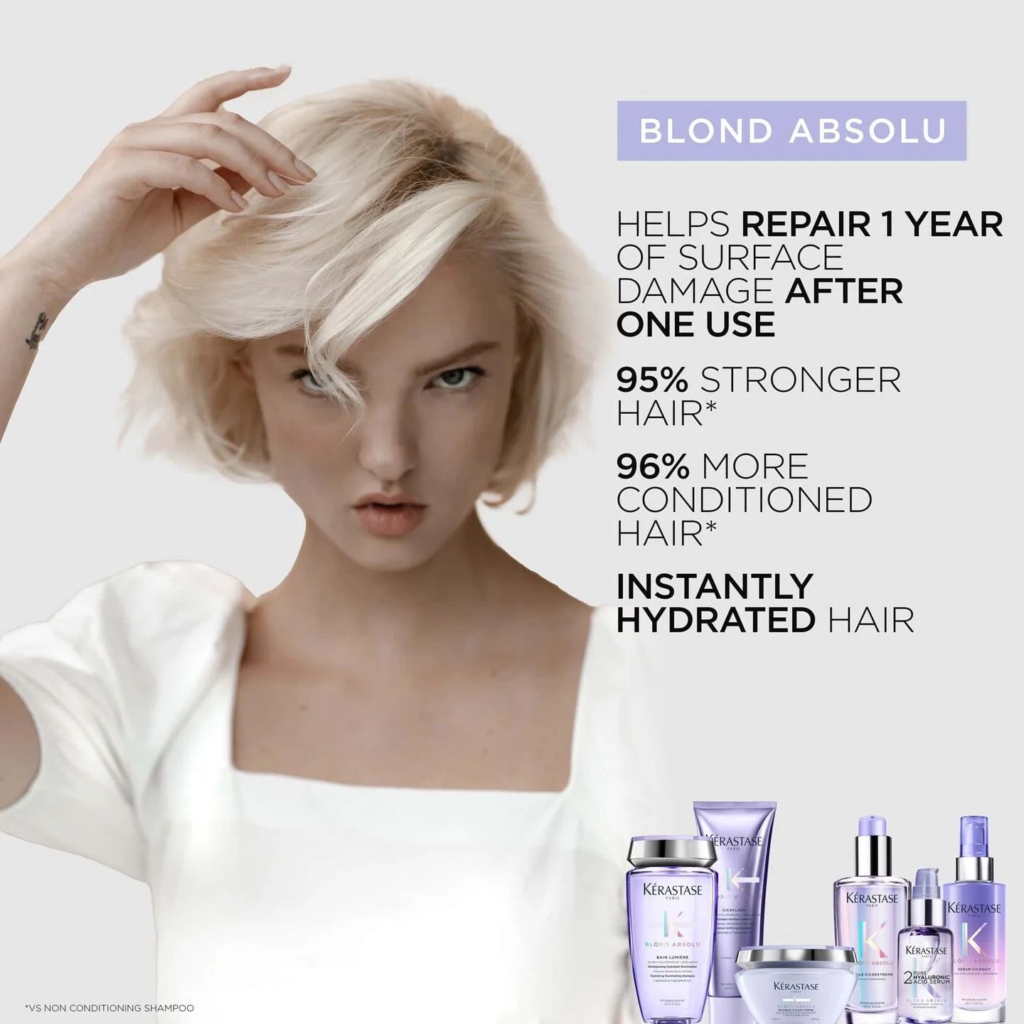 Kérastase Blond Absolu Bain Lumière Shampoo | Shine for Blonde