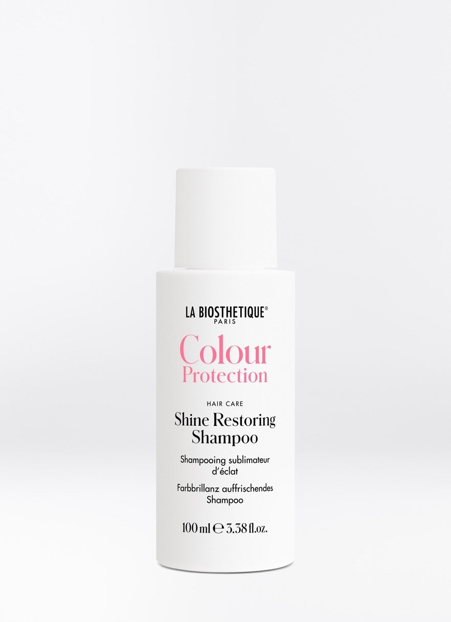 La Biosthétique Colour Protection Shine Restoring Shampoo 250ml for colour-treated hair available in Canada at Curious Salons 100ml  bottle