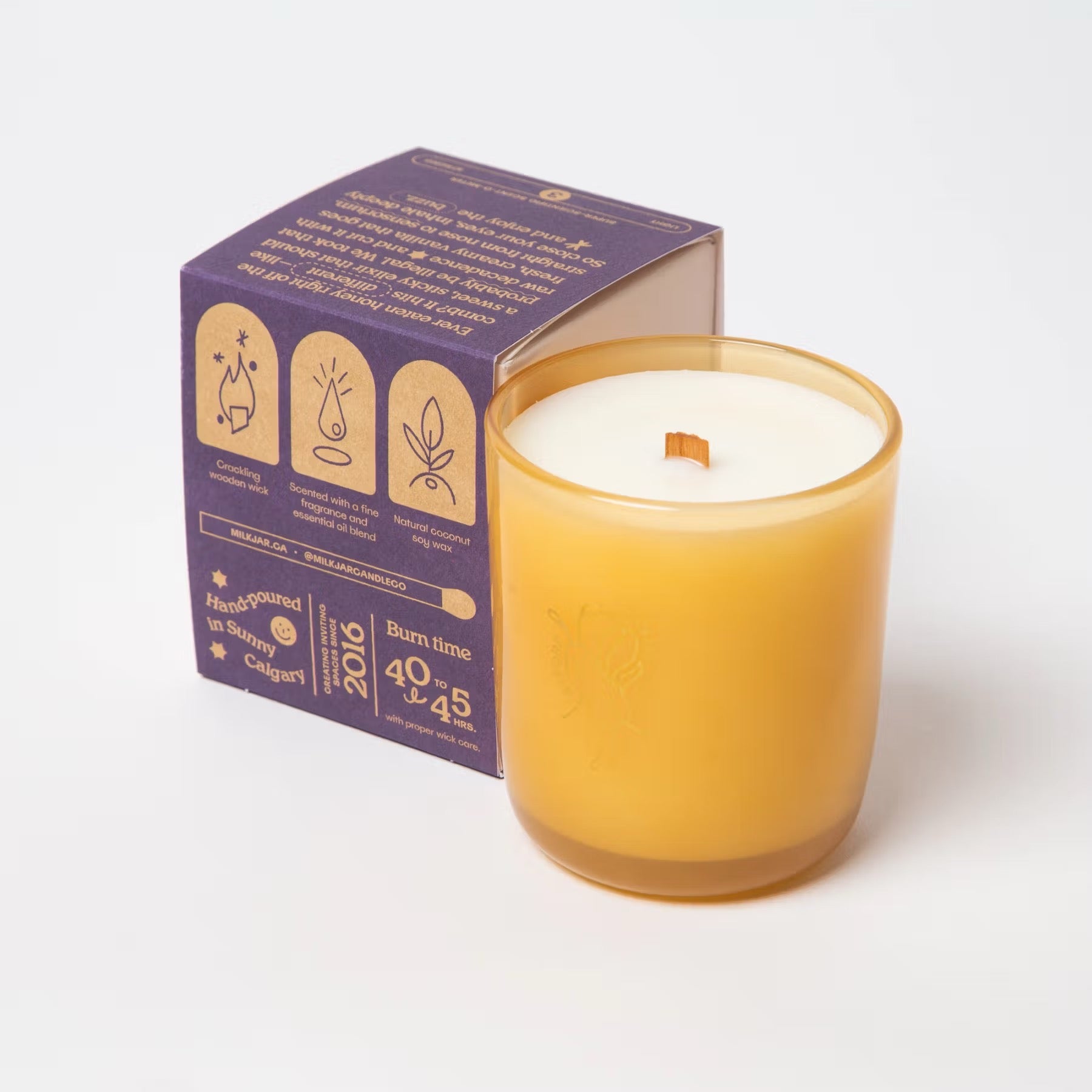 Before Sunrise 8 oz Candle by Milk Jar Candle Co.