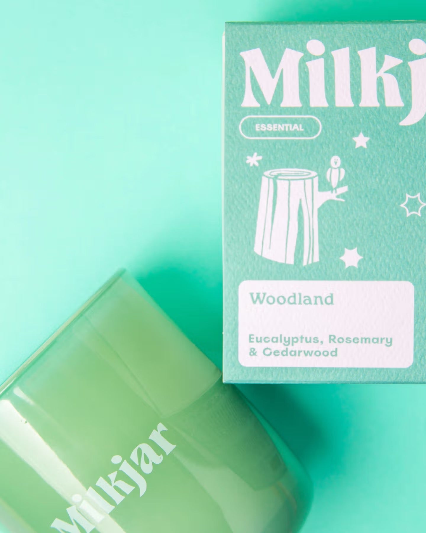 Woodland Essential Oil Candle  by Milk Jar Candle Co.