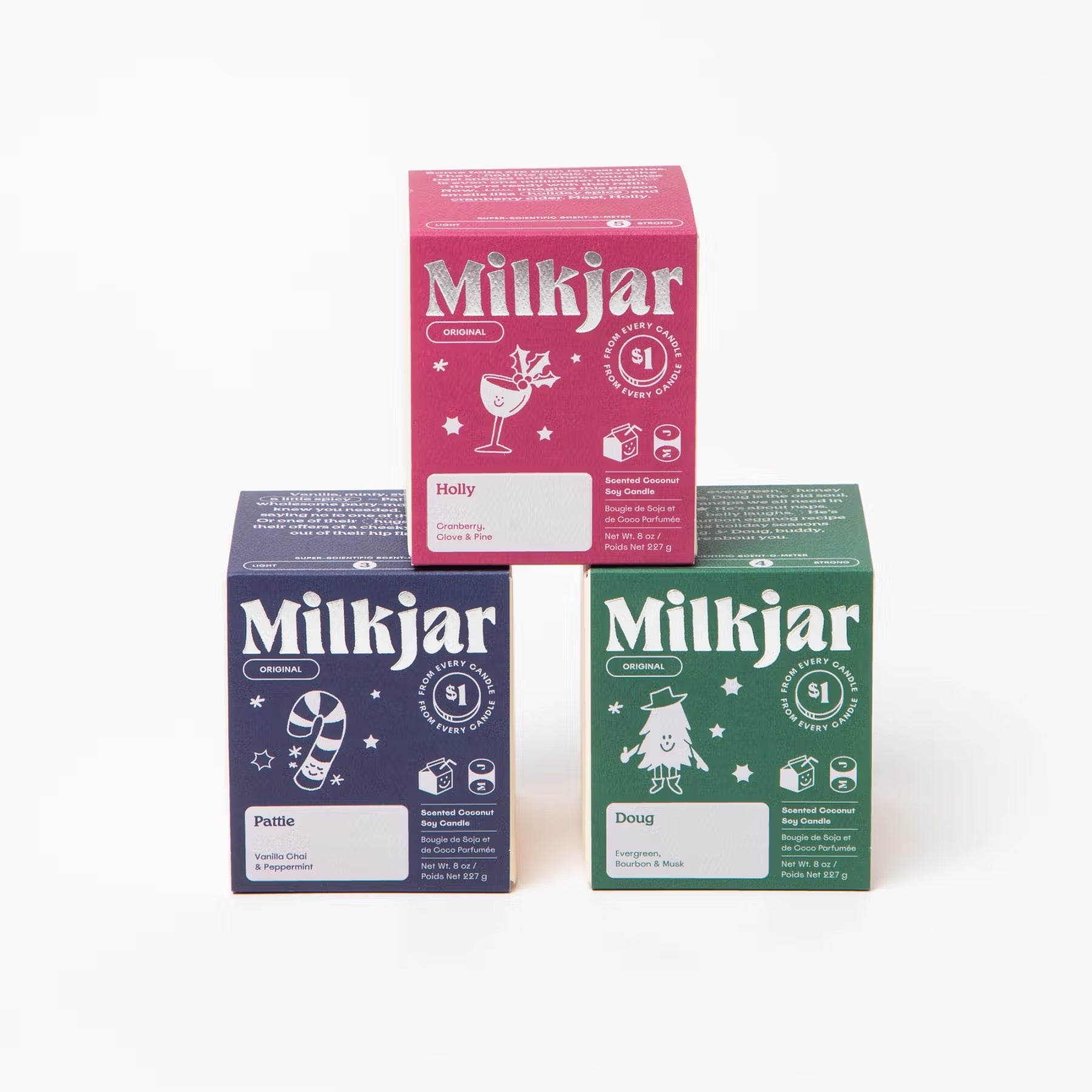 PATTIE 8oz CANDLE by MILK JAR CANDLE CO.