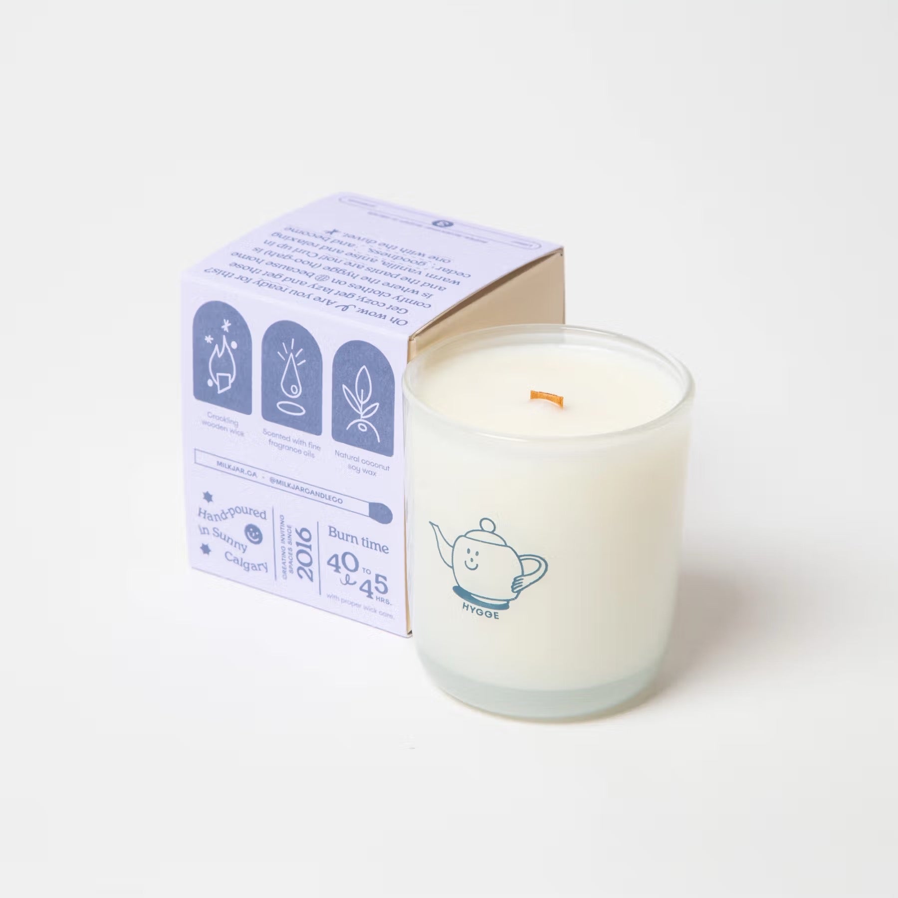 Hygge 8 oz Candle by Milk Jar Candle Co.