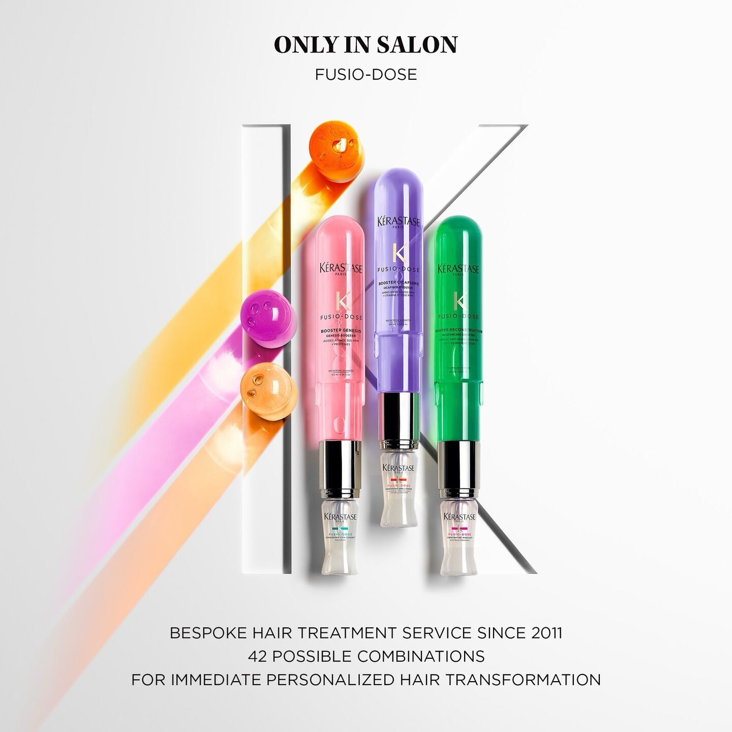 Kérastase Fusio Dose Hair and Scalp Treatments for in the Salon In Canada at Curious Salons
