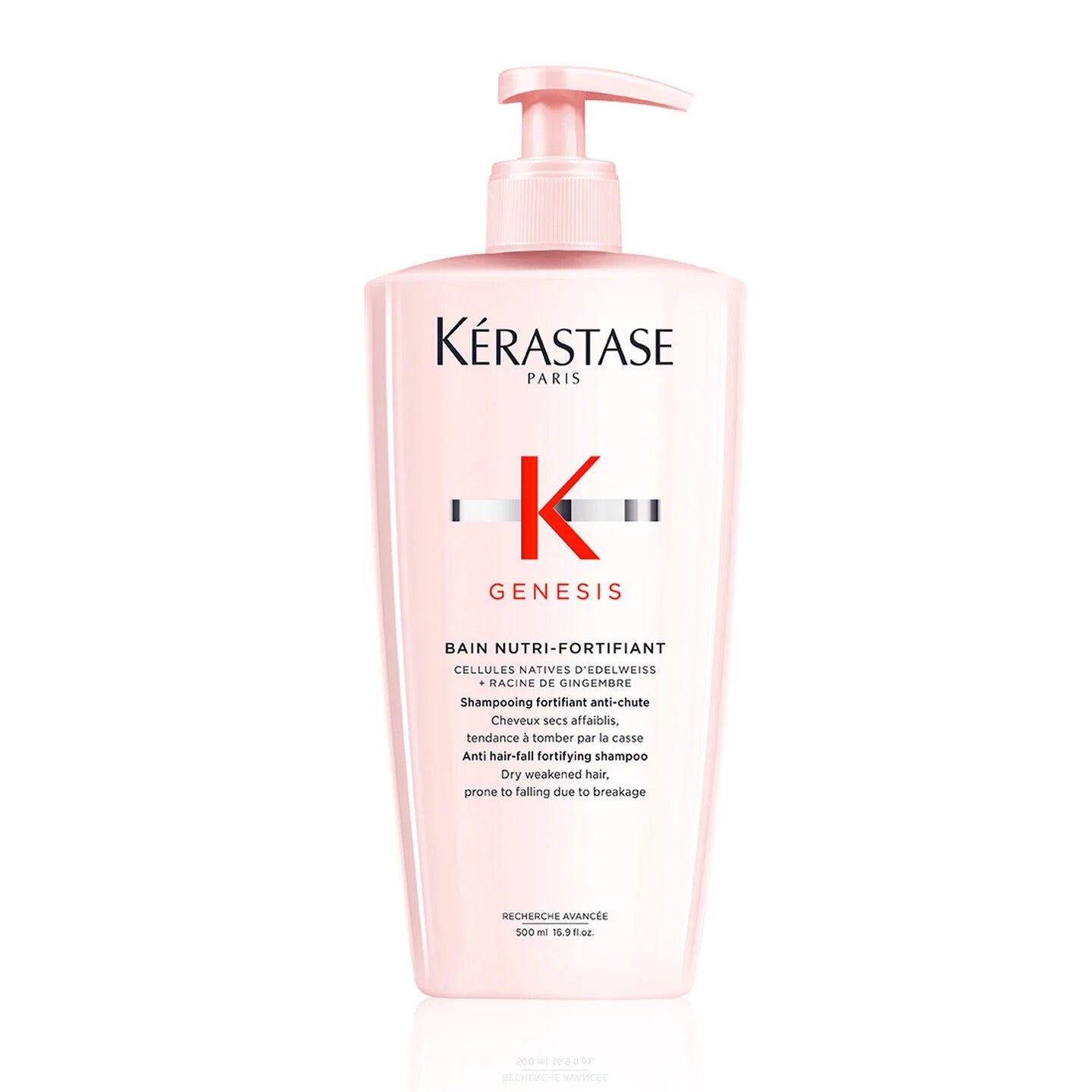 Kérastase Genesis Bain Nutri-Fortifiant 500 ml Bottle Curious Salons Canada