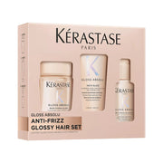 Kérastase Gloss Absolu Anti-Frizz Glossy Hair Set pat Curious Salons Calgary 